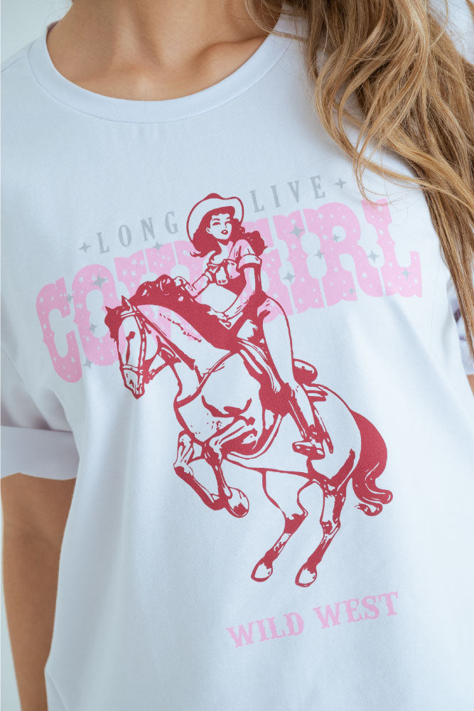 CAMISETA COWGIRL