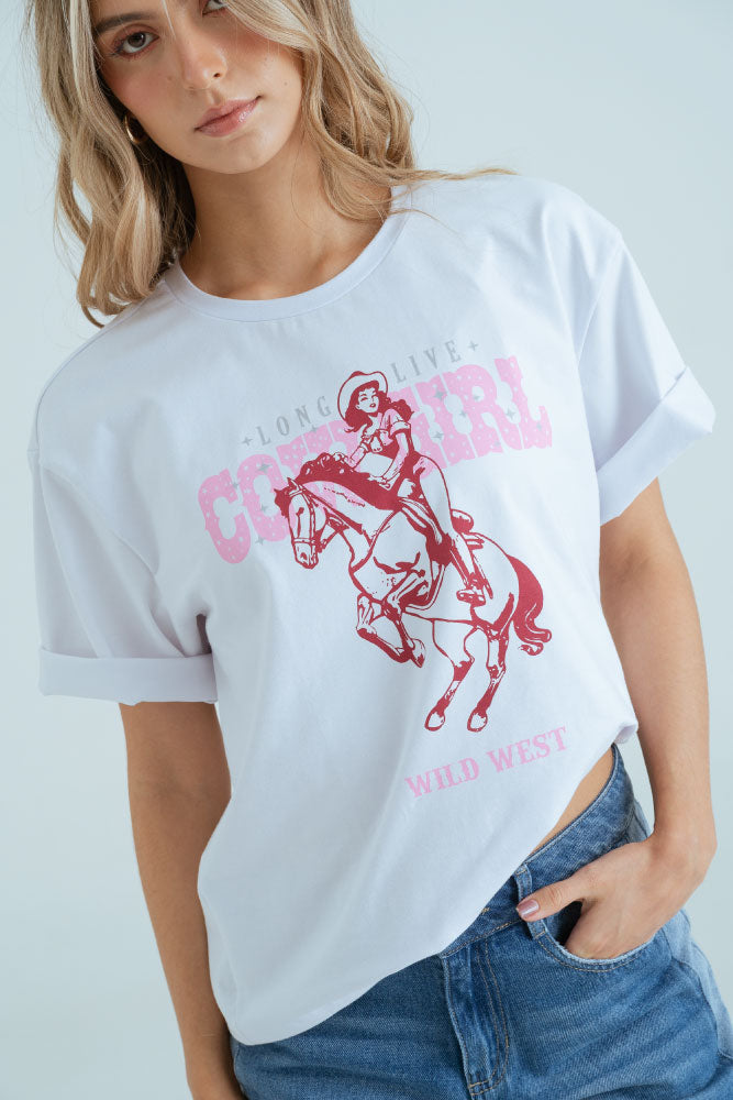 CAMISETA COWGIRL