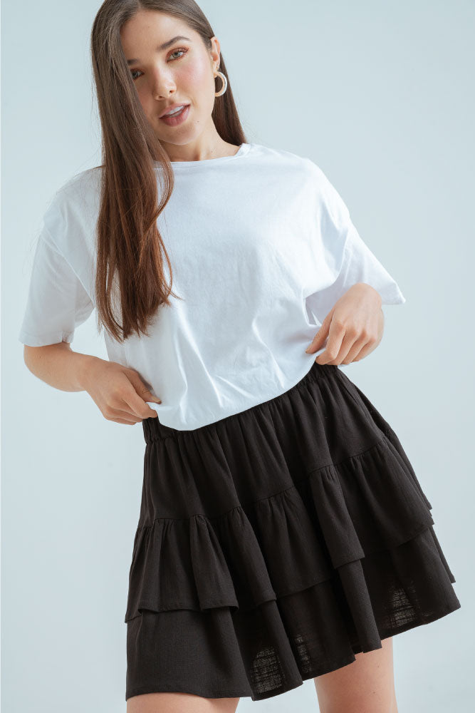 MINI FALDA CAPAS