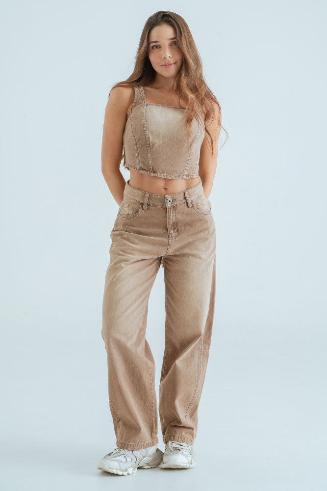 JEANS COCOA DENIM