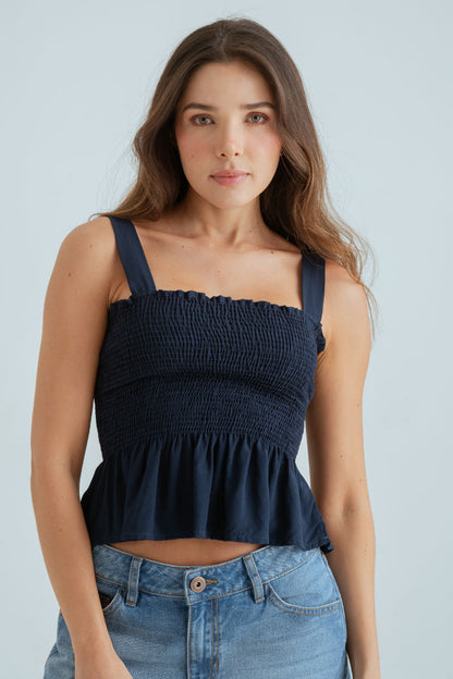 BLUSA RESORTADA