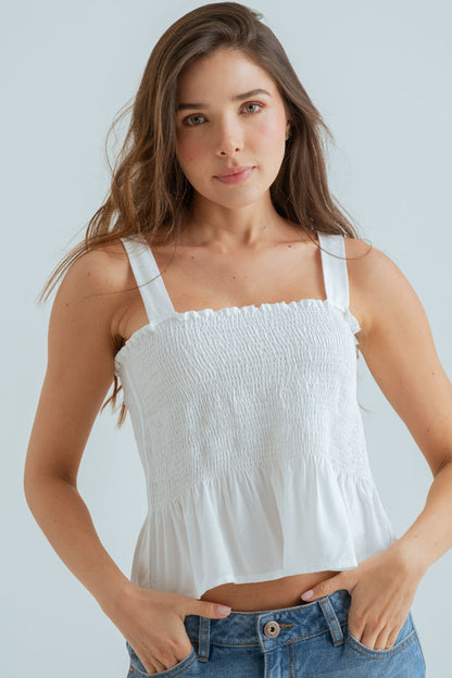 BLUSA RESORTADA