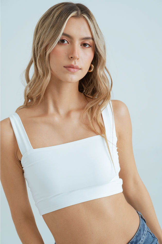 Crop Top Tira Ancha