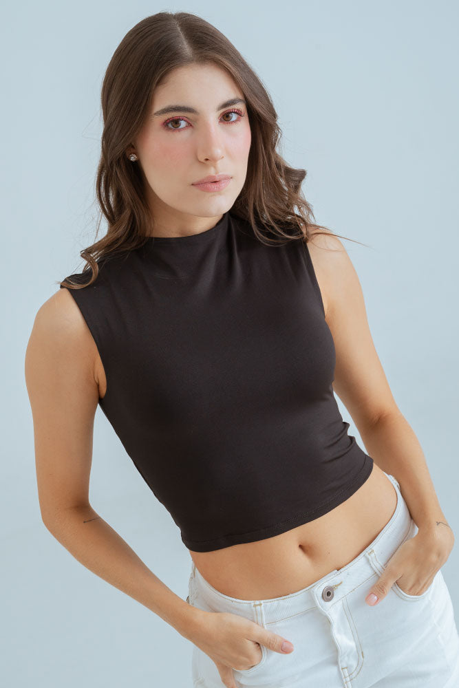 TOP CUELLO ALTO