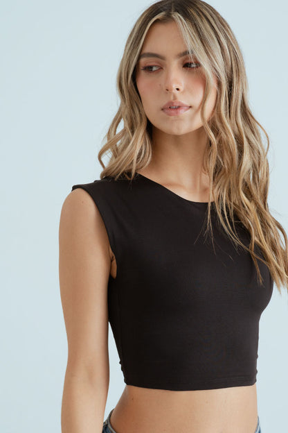 Crop Top Mandarina