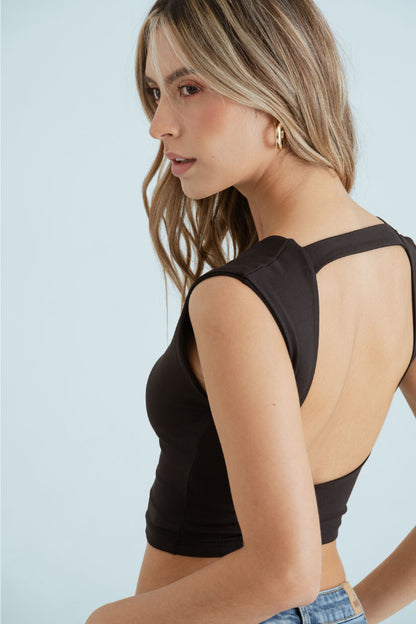 CROP TOP MANDARINA