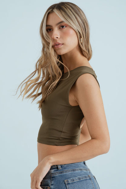 CROP TOP MANDARINA
