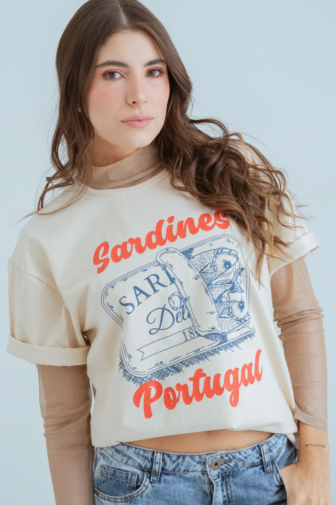 CAMISETA SARDINES