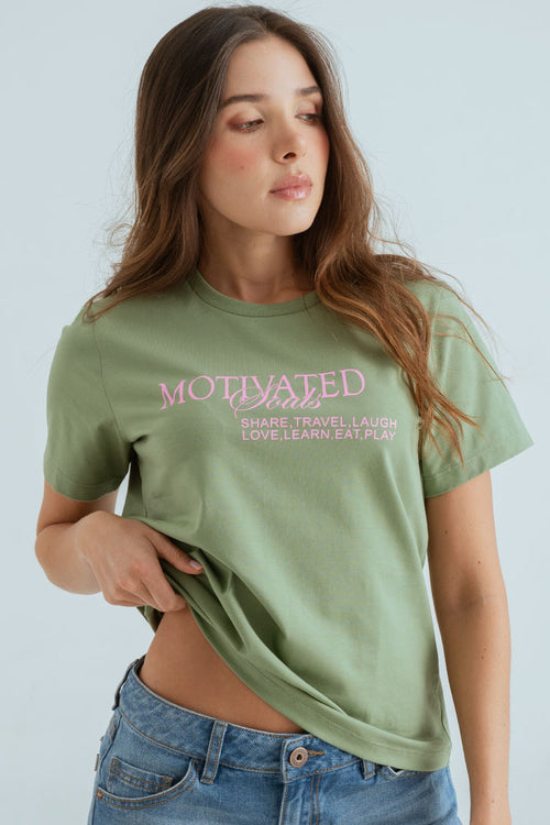 Camiseta Motivated