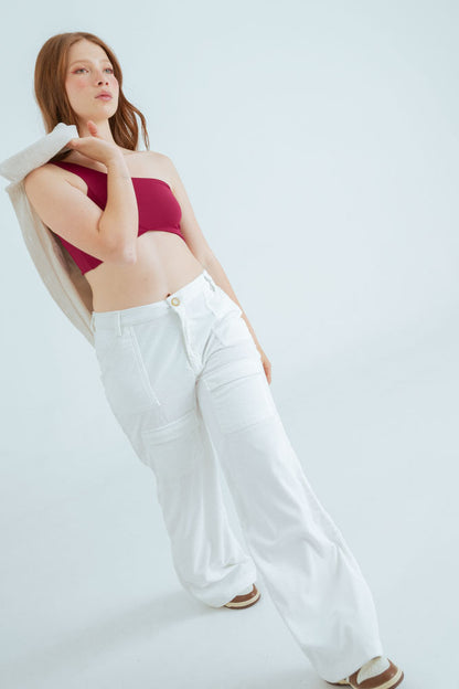 PANTALON CORDOROY CARGO