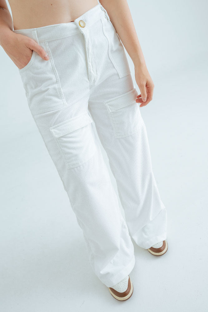 PANTALON CORDOROY CARGO