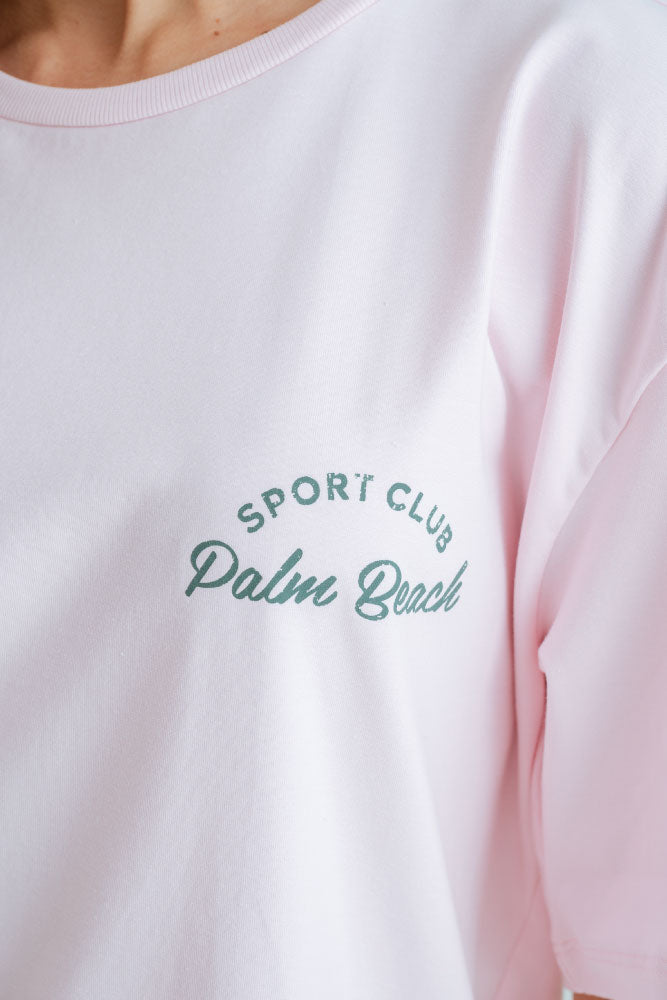 CAMISETA OVERSIZE PALM BEACH