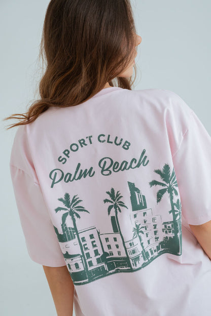 CAMISETA OVERSIZE PALM BEACH