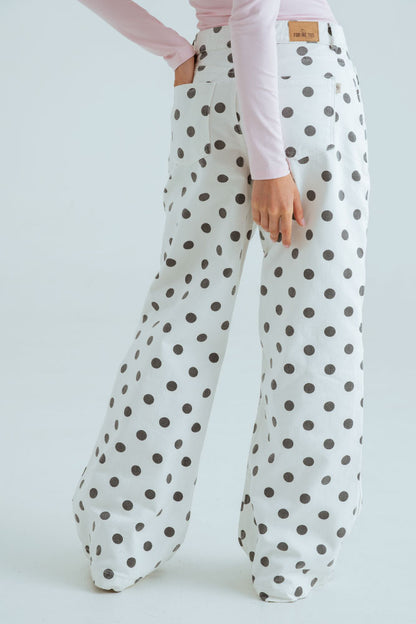 JEANS POLKA DOTS